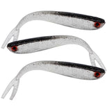 Maxbell 4x10 Pieces Artificial Soft Fishing Lures Baits Lifelike Fish Swimbaits 10cm