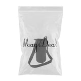 Maxbell 2xInsulated Sport Water Bottle Cover Sleeve Holder Cooler Carrier Black 550ml