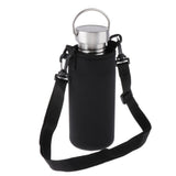 Maxbell 3xInsulated Sport Water Bottle Cover Sleeve Holder Cooler Carrier Black 550ml