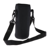 Maxbell Maxbell Insulated Sport Water Bottle Cover Sleeve Holder Cooler Carrier Black 1150ml