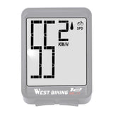 Maxbell Maxbell Wireless Bike Cycling Bicycle Computer Odometer Speedometer Backlight Black