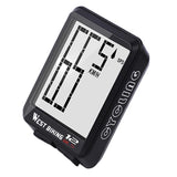 Maxbell Maxbell Wireless Bike Cycling Bicycle Computer Odometer Speedometer Backlight Black