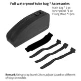 Maxbell Maxbell Stable Bike Bicycle Frame Bag Waterproof Top Tube Phone Pouch Holder Case S