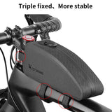 Maxbell Maxbell Stable Bike Bicycle Frame Bag Waterproof Top Tube Phone Pouch Holder Case S