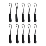Maxbell Maxbell 10 Pcs Reflective Zipper Pull Cord Zip Puller Zip Fastener Cord Replacement