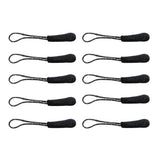 Maxbell Maxbell 10 Pcs Reflective Zipper Pull Cord Zip Puller Zip Fastener Cord Replacement