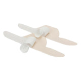 Maxbell 2x10 Pieces Disposable Neck Sweat Pads Collar Self-Adhesive Neck Pad White