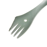 Maxbell 5 Piece 3 in 1 Outdoor Picnic Spork Spoon Fork Cutlery Utensil Camping Tool