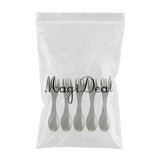 Maxbell 5 Piece 3 in 1 Outdoor Picnic Spork Spoon Fork Cutlery Utensil Camping Tool