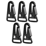 Maxbell Maxbell 5 Pcs Metal Carabiner Clips Hooks for Paracord Sling Outdoors Bag Backpack