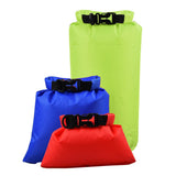Maxbell 3 Sizes Colors Set Waterproof Dry Bag Sack Storage Pack Bag Red Blue Green
