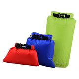 Maxbell 3 Sizes Colors Set Waterproof Dry Bag Sack Storage Pack Bag Red Blue Green
