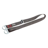 Maxbell Maxbell Adjustable Climbing Sling Flat Cord Mountaineering Safety Rope Black 1.5m