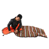 Maxbell Maxbell Sleeping Bag Compact Fleabag 3-4 Season &Compression Sack Traveling Outdoor