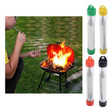 Maxbell Telescopic Collapsible Fire Blow Tube Campfire Builds Tool - 48.5cm Black - Aladdin Shoppers