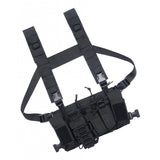 Maxbell Combat Training Shooting Hunting Outdoor Molle Vest Pouch Chest Rig Black