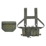 Maxbell Multi-functional Molle Vest Pouch Chest Bag Tools & Belly Pouch Army Green