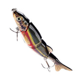 Maxbell Maxbell Fishing Bionic 3D Eye Multi-Section Crankbait Lure with Hook - 16.5cm/39g A