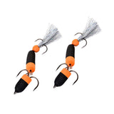 Maxbell Maxbell 2pcs Topwater Floating Artificial Baits Crankbaits Jerkbaits Swimbaits 006
