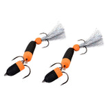 Maxbell Maxbell 2pcs Topwater Floating Artificial Baits Crankbaits Jerkbaits Swimbaits 006