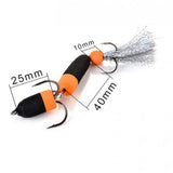 Maxbell Maxbell 2pcs Topwater Floating Artificial Baits Crankbaits Jerkbaits Swimbaits 006