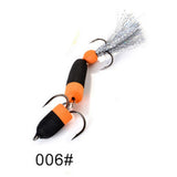 Maxbell Maxbell 2pcs Topwater Floating Artificial Baits Crankbaits Jerkbaits Swimbaits 006