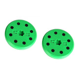 Maxbell Maxbell 2 pcs Replacement Slider Block for Skateboard Longboard Sliding Gloves Green