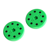 Maxbell Maxbell 2 pcs Replacement Slider Block for Skateboard Longboard Sliding Gloves Green