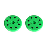 Maxbell Maxbell 2 pcs Replacement Slider Block for Skateboard Longboard Sliding Gloves Green