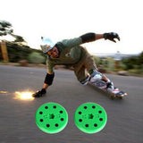 Maxbell Maxbell 2 pcs Replacement Slider Block for Skateboard Longboard Sliding Gloves Green