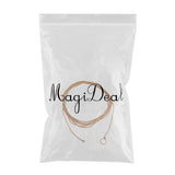 Maxbell Maxbell Carp Fishing Leader Lead Free Safety Leader Carp Link Brown 5ft