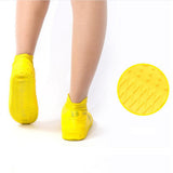 Maxbell Silicone Overshoes Rain Waterproof Shoe Covers Boot Cover Protector Yellow M