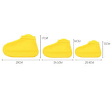 Maxbell Silicone Overshoes Rain Waterproof Shoe Covers Boot Cover Protector Yellow M