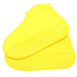 Maxbell Silicone Overshoes Rain Waterproof Shoe Covers Boot Cover Protector Yellow M