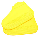 Maxbell Silicone Overshoes Rain Waterproof Shoe Covers Boot Cover Protector Yellow M