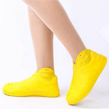 Maxbell Silicone Overshoes Rain Waterproof Shoe Covers Boot Cover Protector Yellow M