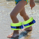 Maxbell Child Swimming Float Toys Foam Arm Sleeves Lightweight Circular Rings Green