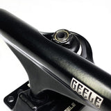 Maxbell Maxbell 2x Skateboard Truck Durable Aluminium Alloy Longboard Trucks 2.75inch Black