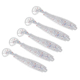 Maxbell 5 Pieces PVC Fishing Lure Bait Artificial Bait Tackle with T-tail 6cm 1.2g B