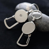 Maxbell Maxbell Metal Retractable Key Chain Recoil Keyring Heavy Duty w/23.6 inch Wire Rope