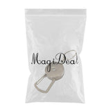 Maxbell Maxbell Metal Retractable Key Chain Recoil Keyring Heavy Duty w/23.6 inch Wire Rope