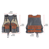 Maxbell Breathable Fishing Vest Quick-Dry Photography Jacket Lightweight for Women