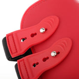 Maxbell Maxbell 1 Pair Horse Leg Boots Hind or Front Leg Tendon Protect Wraps Red Hind Foot
