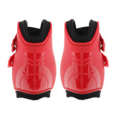 Maxbell Maxbell 1 Pair Horse Leg Boots Hind or Front Leg Tendon Protect Wraps Red Hind Foot