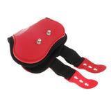 Maxbell Maxbell 1 Pair Horse Leg Boots Hind or Front Leg Tendon Protect Wraps Red Hind Foot