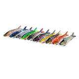 Maxbell Maxbell Artificial Fishing Swim Bait Simulate Life-like Multi Jointed Fish Lure 3