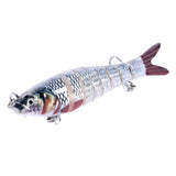 Maxbell Maxbell Artificial Fishing Swim Bait Simulate Life-like Multi Jointed Fish Lure 3