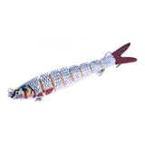 Maxbell Maxbell Artificial Fishing Swim Bait Simulate Life-like Multi Jointed Fish Lure 3