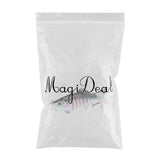 Maxbell Maxbell Multi Jointed Fishing Lure Bionic Bait Swimbait Lifelike Eel Tackle  Pink