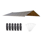 Maxbell Maxbell Outdoor Camping Waterproof Hammock Tarp Cover Tent Shelter for 5-8 Person E